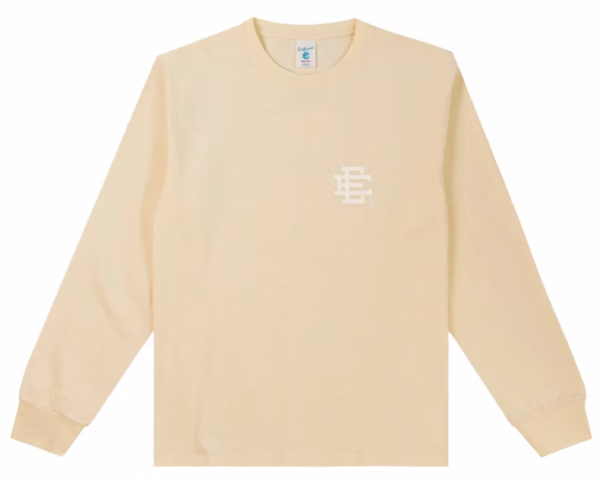 Eric Emanuel EE Long Sleeve T-Shirt – Cream